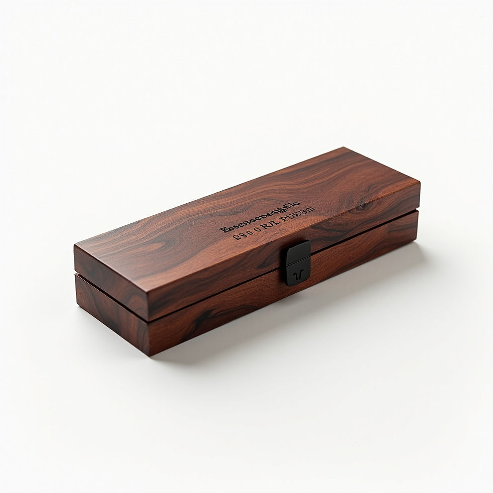 Engraved Rosewood Gift