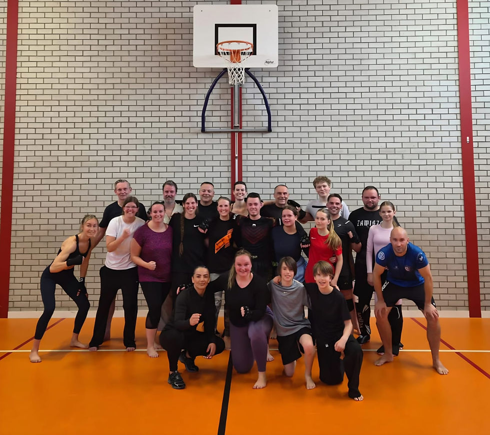 Kickboks seminar Hatice!