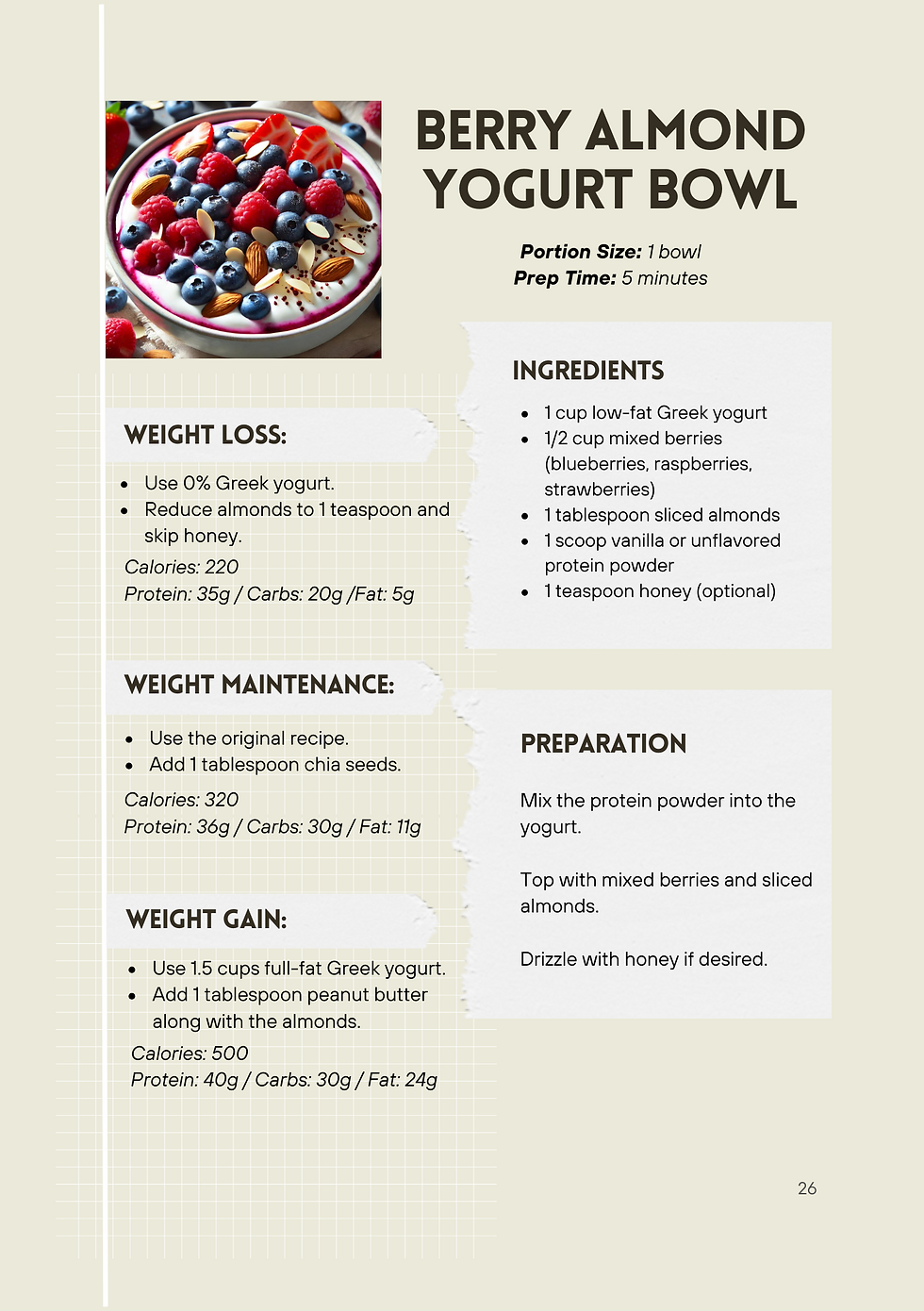 Thumbnail: Delicious Dieting: Fit Recipe Book for Weight Loss, Maintenance, and Muscle Gain