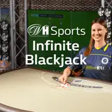 Live infinite Blackjack live casino game logo