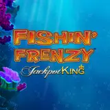 Fishin Frenzy Jackpot King jackpot casino logo
