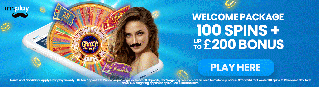 Mr Play Casino welcome bonus banner.gif