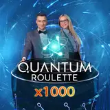 Quantum Roulette live casino game logo