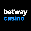 BetWay UK Casino black logo with purple title 'Betway'