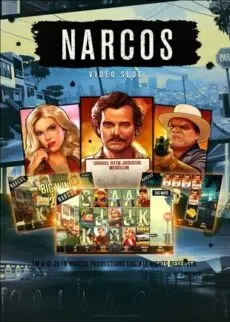 narcos online casino game logo