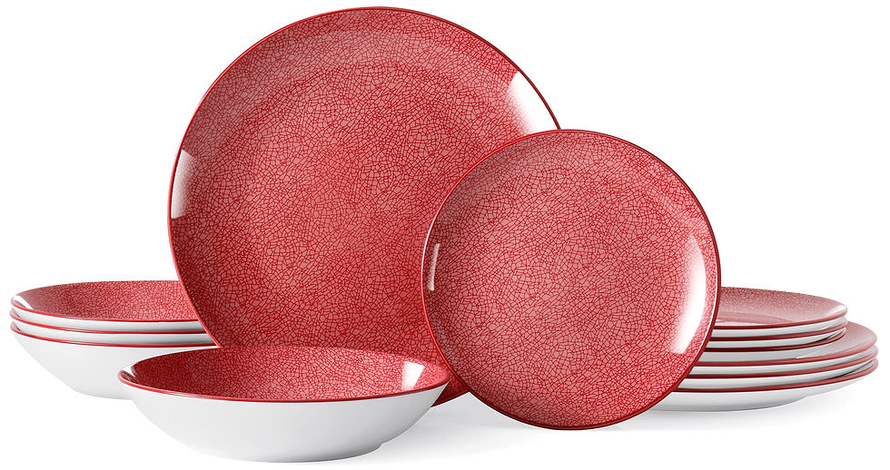 12pieces porceline dinnerware set