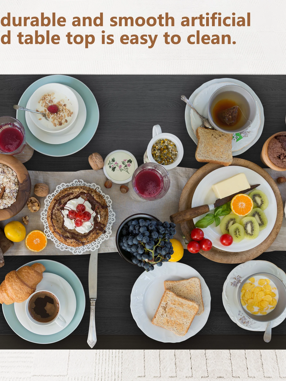 family dinner set bench