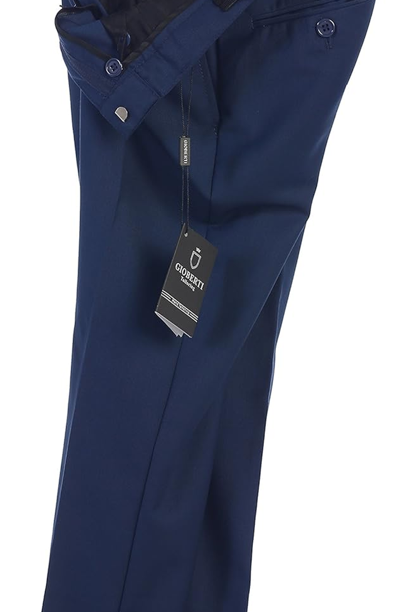 Boys Flat Front Dress Pants