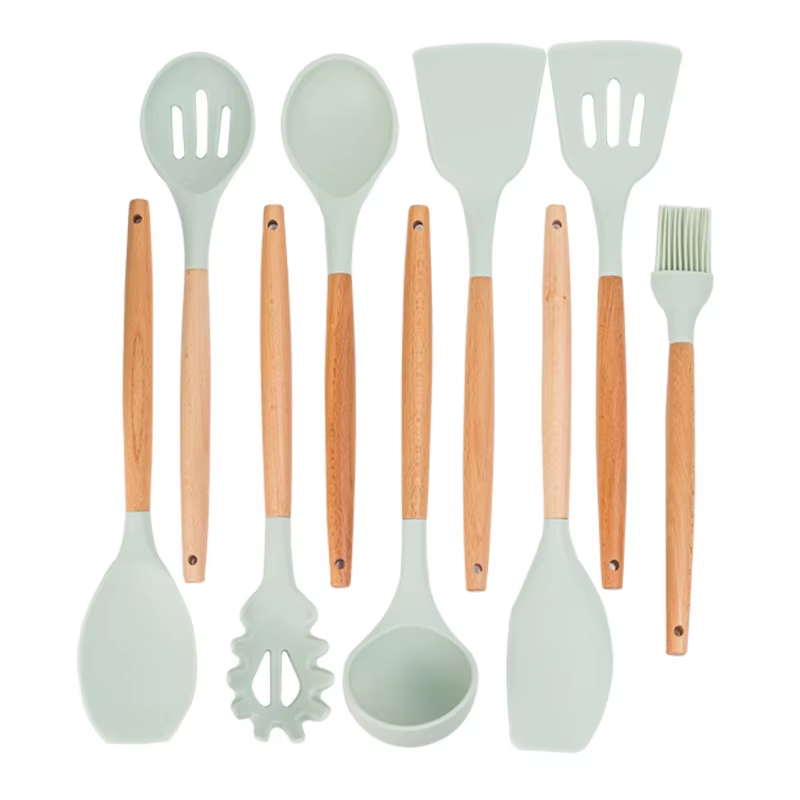 12 Pieces in 1 Set Silicone Kitchen Accessories Cooking Tools Kitchenwar