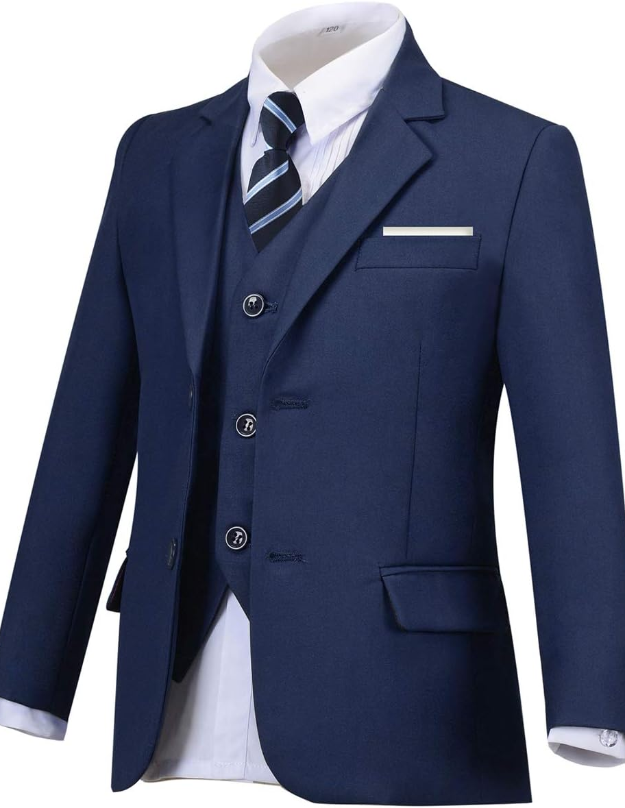 Toddler Boys Suit Kids Formal Dresswear Prom Tuxedo Children's