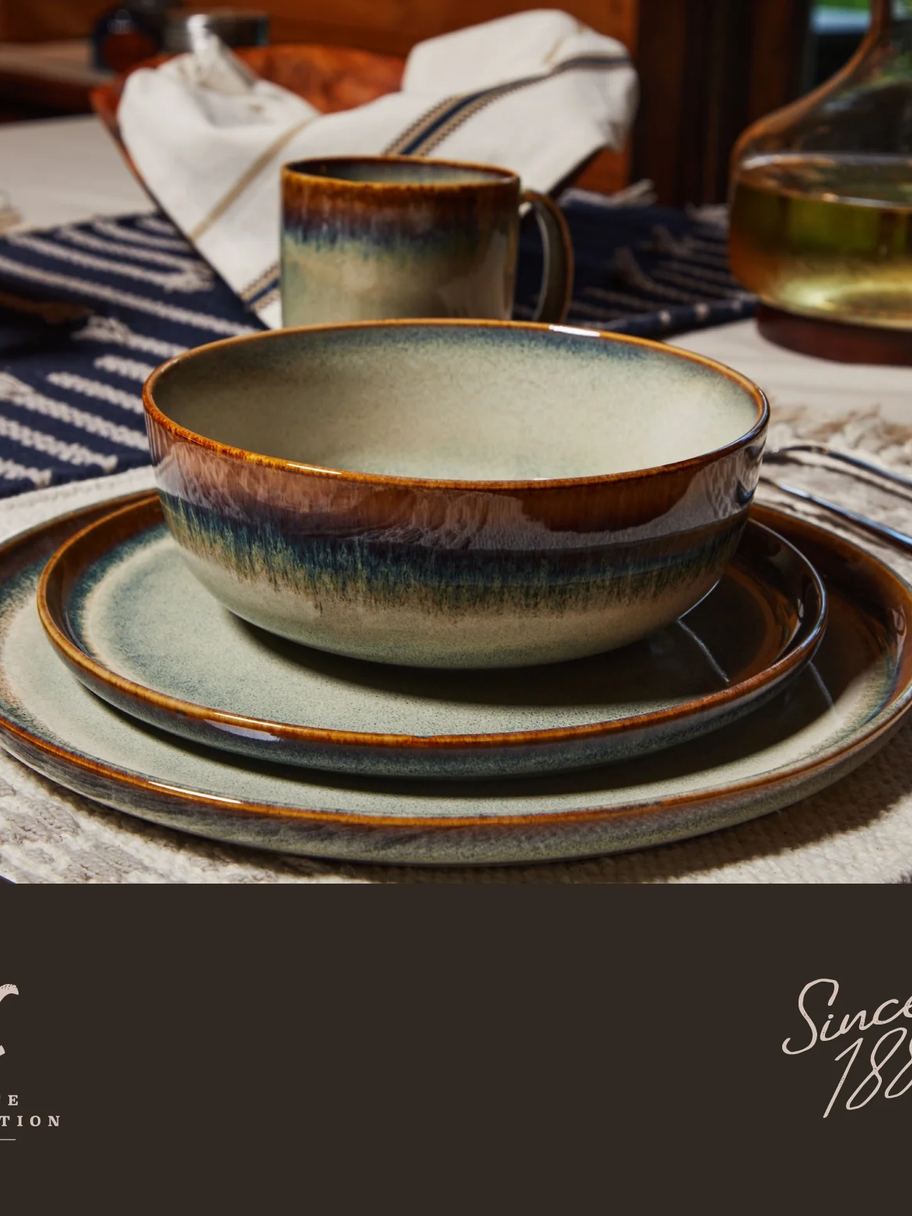 cermanic dinnerware set of 12