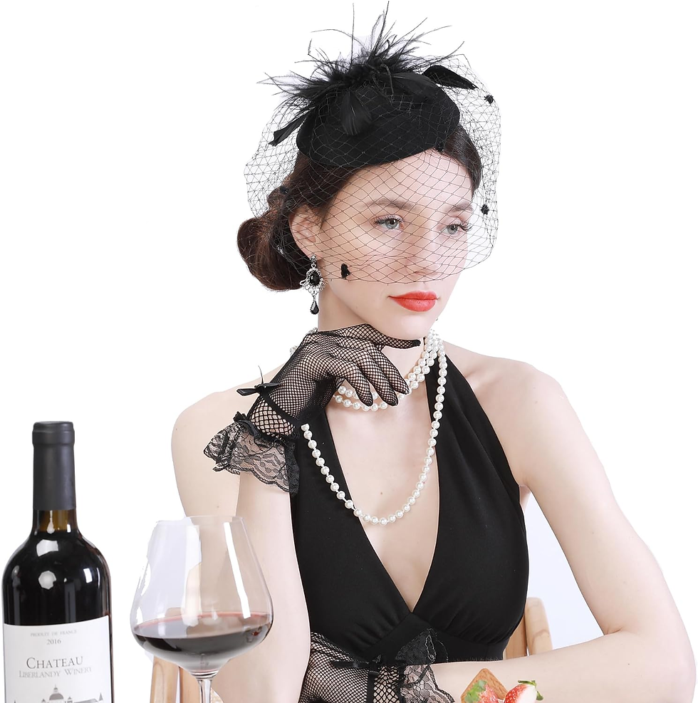 Fascinators Hats Pillbox Hat Cocktail Tea Party Feather Hair Clip Wedding Headwe