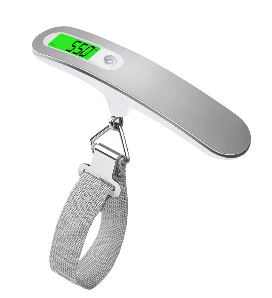 LCD screen, Max.50kg capacity. 10s data hold function for easy data reading.