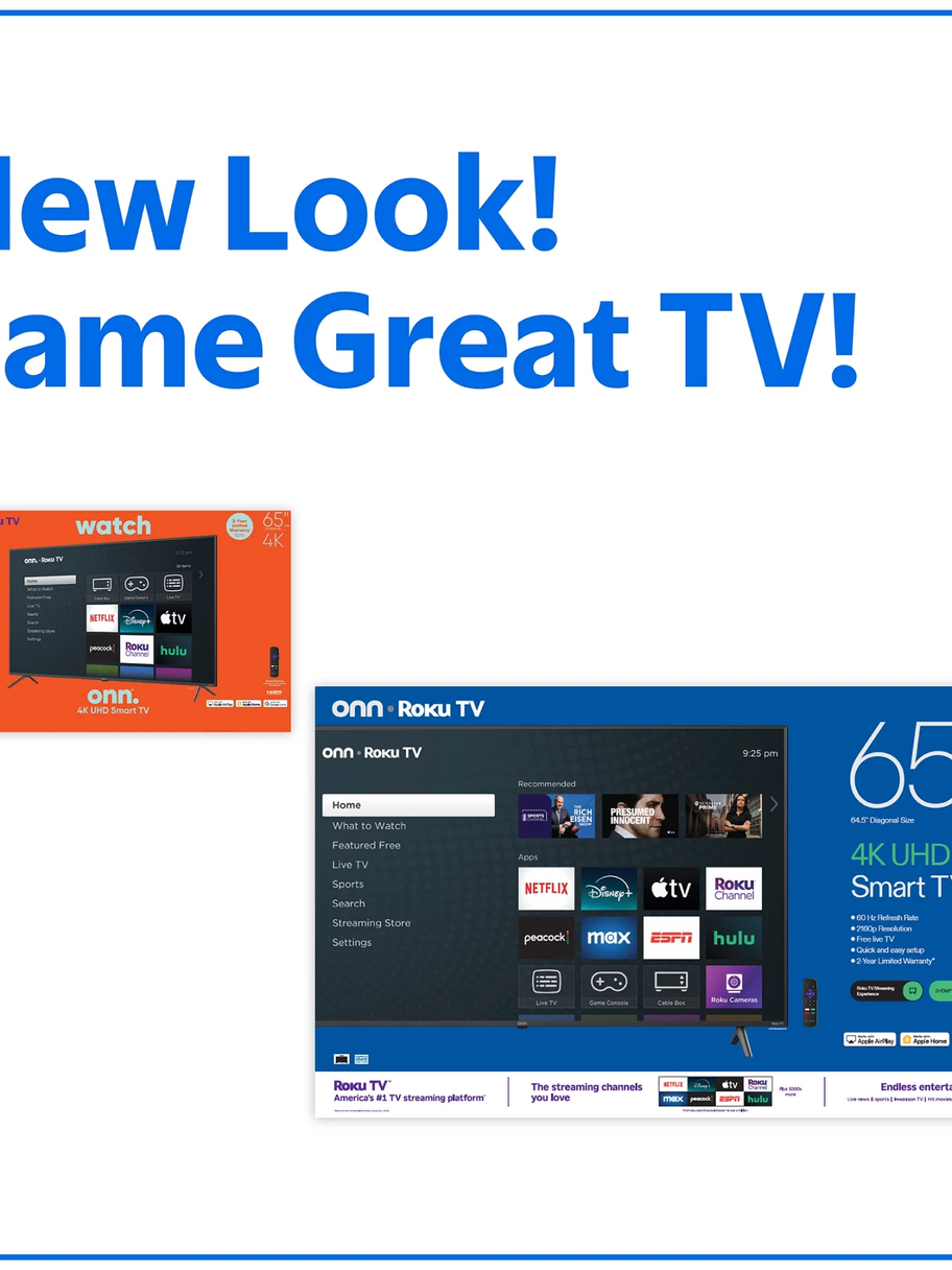 65” Class 4K UHD (2160P) LED Roku Smart Television HDR (100012587)