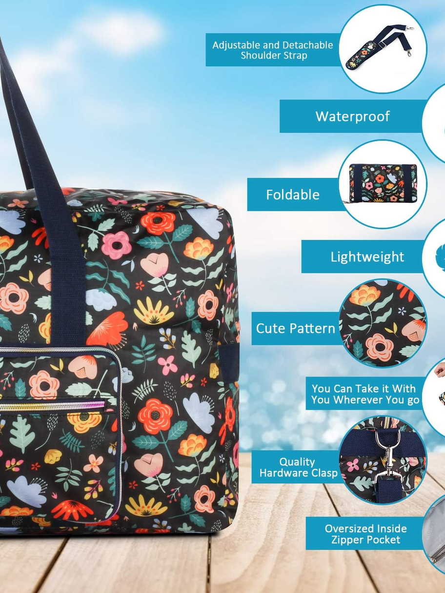 【WELL-DESIGNED】Unique and practical floral patterns, We love to stand out It's personalized and stylish