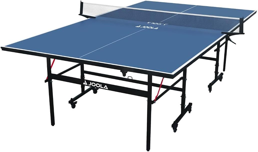 inside Professional MDF Indoor Ping Pong Table with Quick Clamp Table Tennis Net