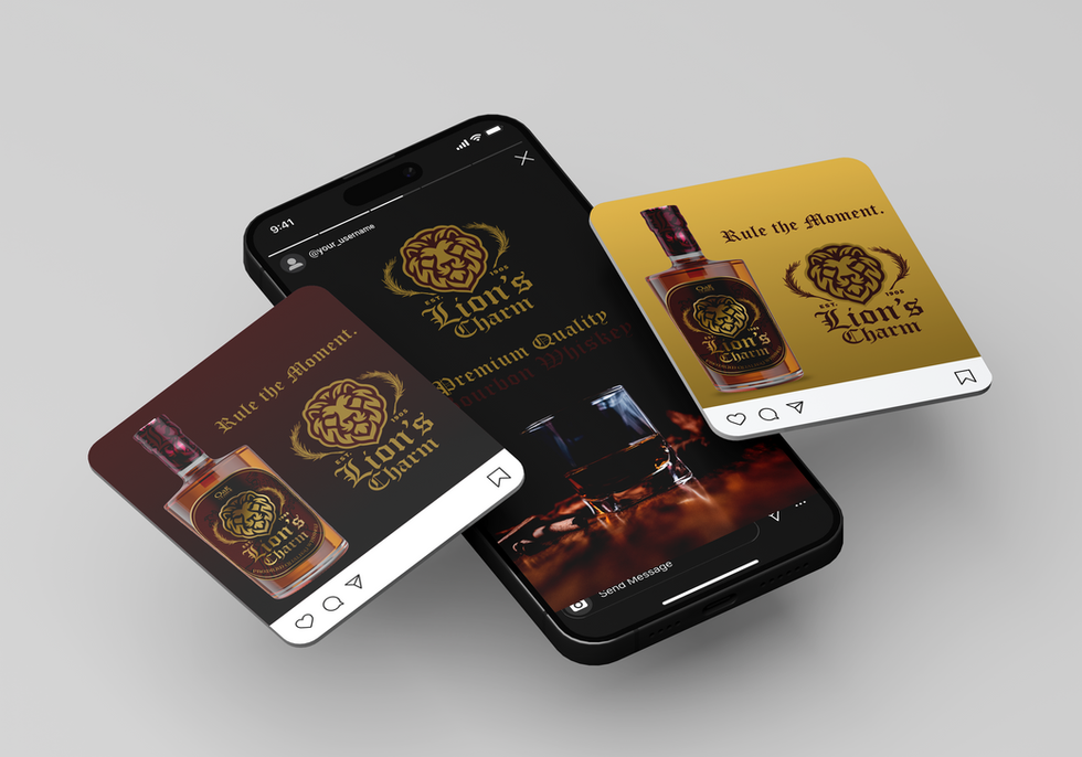 Lion's Charm Instagram Ad