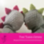 Thumbnail: CROCHET PATTERN: Dinosaur hood, cowl, scoodie. Dragon hood.