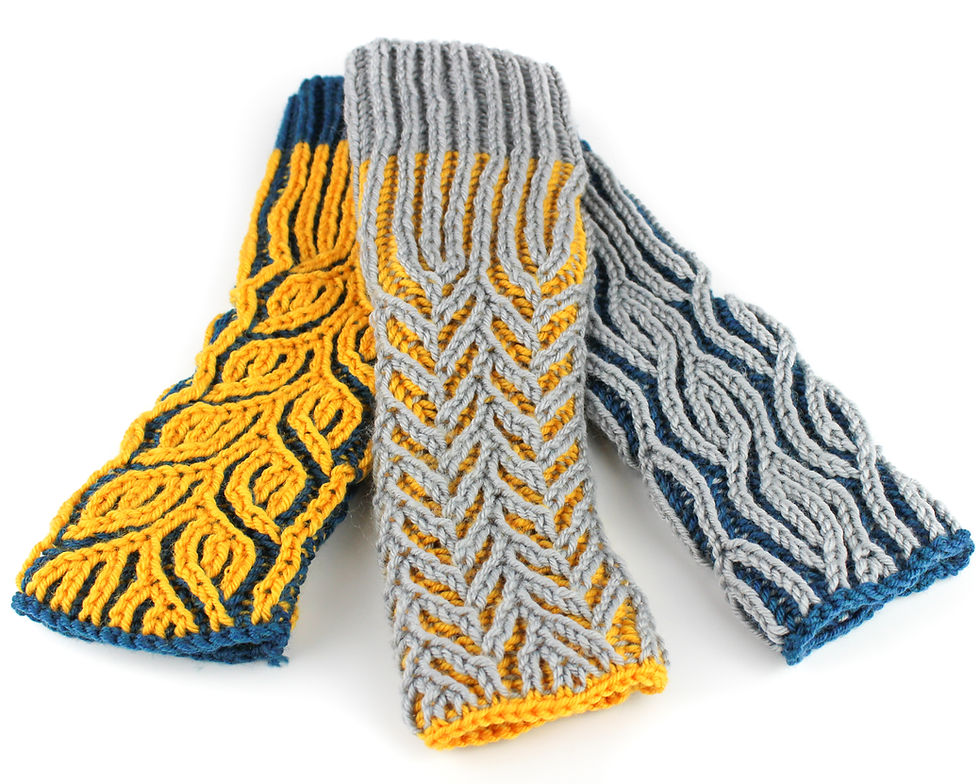 Thumbnail: Brioche Knitting Tutorial Pattern - Beginners pattern for learning brioche