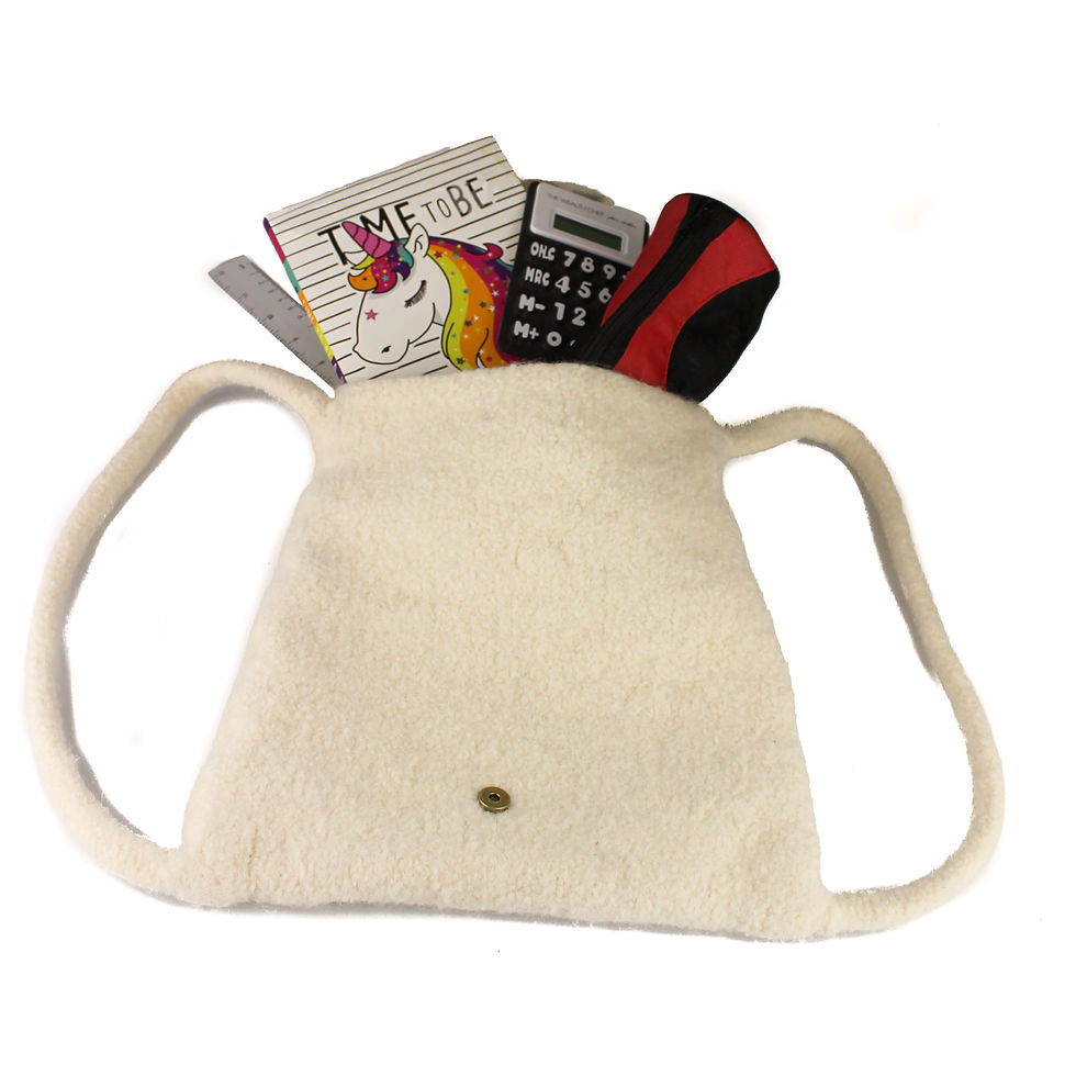 Thumbnail: KNITTING PATTERN: Child's Felted Unicorn Backpack