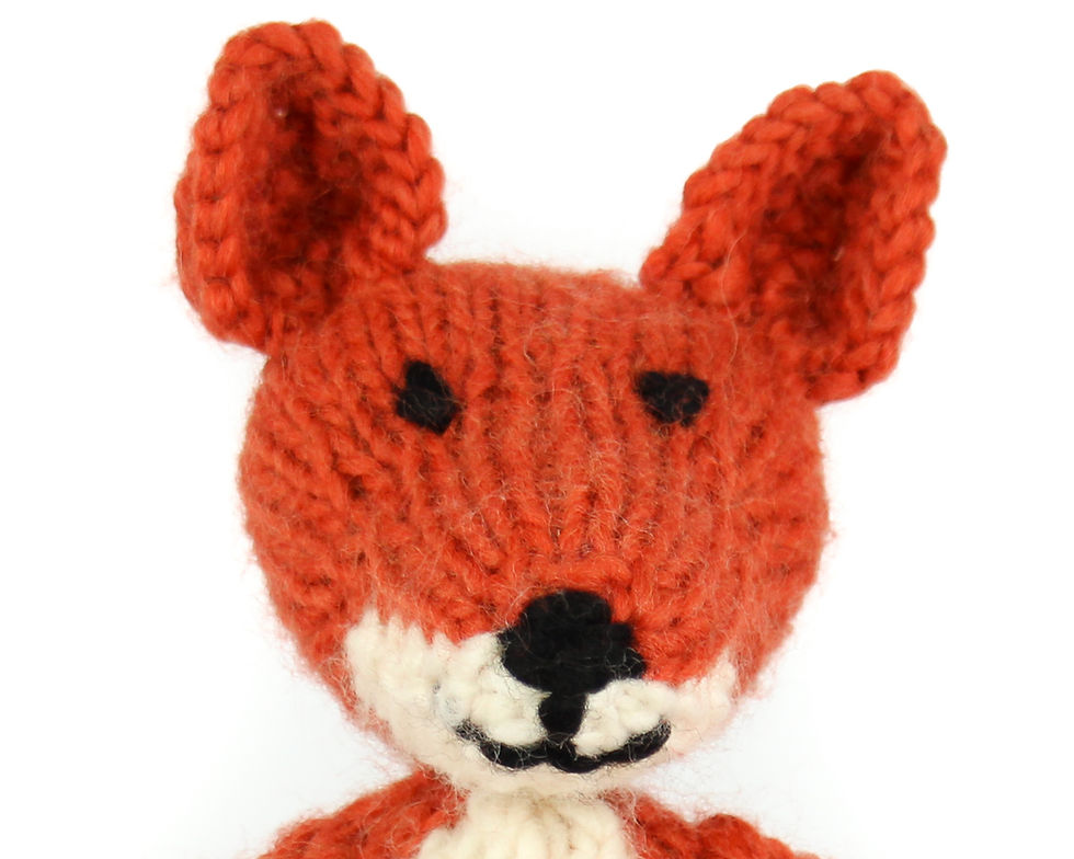 Thumbnail: KNITTING PATTERN: Freddie Fox  Softie Toy - Detailed pdf Project Book