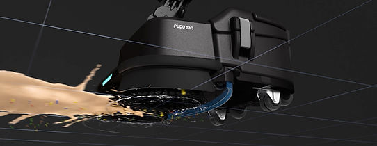 PUDU SH1 capacité de lavage