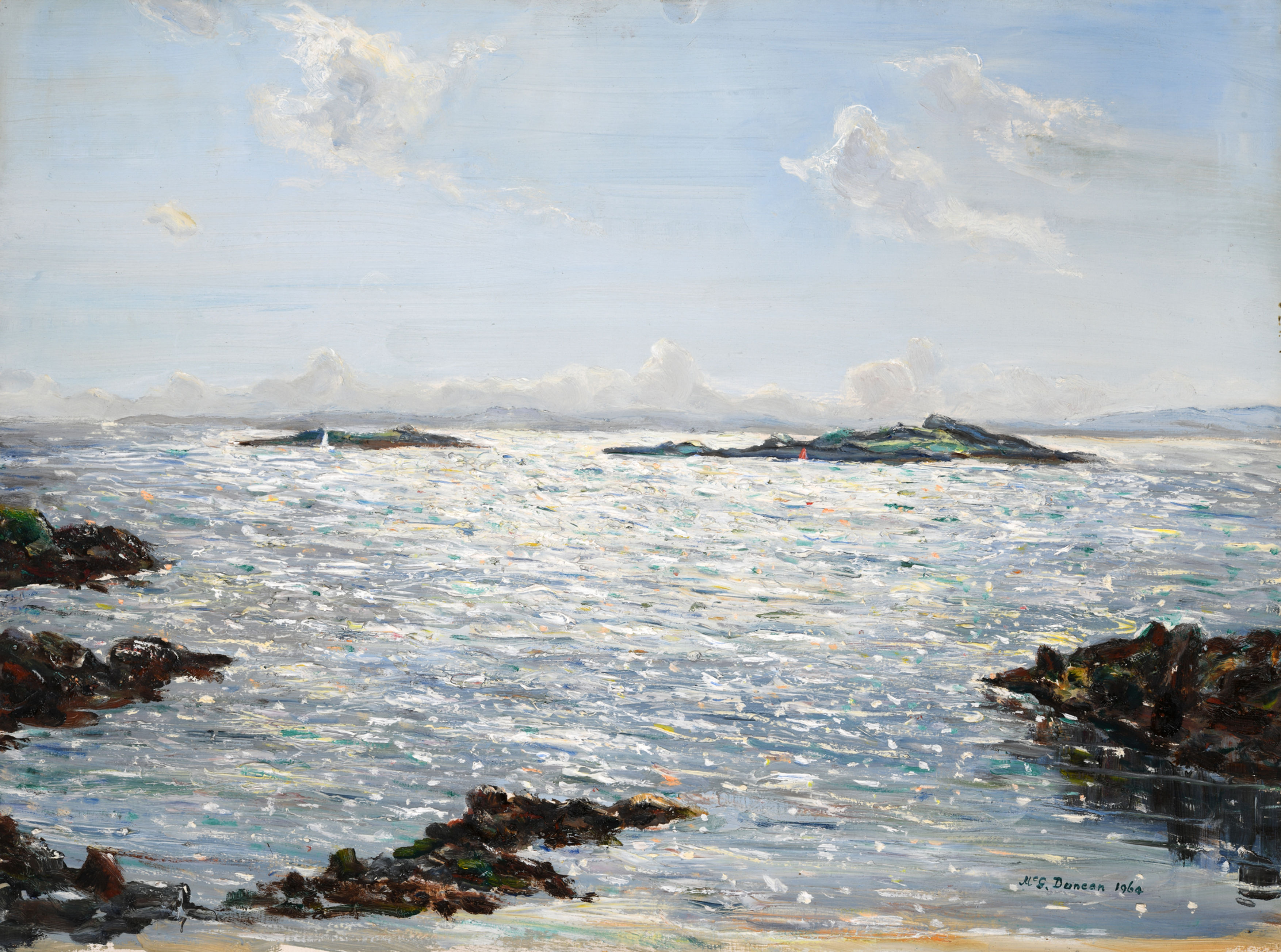 Murray's Isles Wigtown Bay  (Size: 61cm wide x 45cm high)