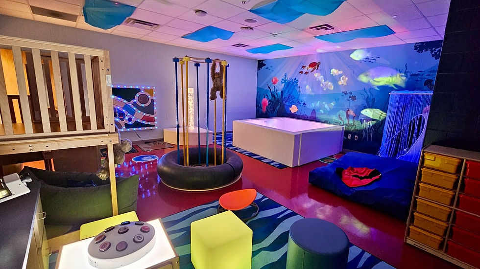 Sensory spaces help our kids regulate 