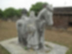A General and horse statue, at the tomb of Emperor Đinh Hoàn.