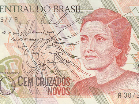 Cecília Meireles, The Educator Poet: 100 Cruzado Novo (Brazil, 1989)-Article