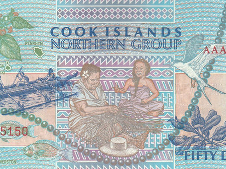 Life On The Cook Islands, The Northern Group: 50 Dollars (Cook Islands, 1992)-Reference