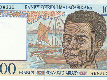 Harvest Of The Indian Ocean: 1,000 Francs (Madagascar, 1994)-Reference