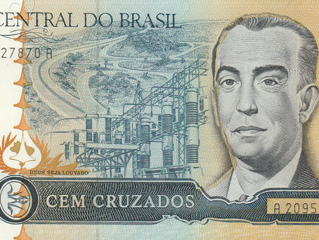 JK, Brazil's Prosperous President: 100 Cruzeiros (Brazil, 1986)-Article