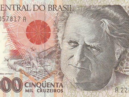 Cascudo, Documenter Of Brazilian Culture: 50,000 Cruzeiros (Brazil, 1992)-Article
