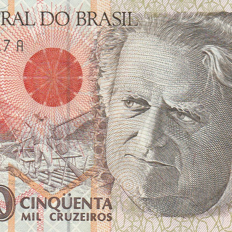 Cascudo, Documenter Of Brazilian Culture: 50,000 Cruzeiros (Brazil, 1992)-Article