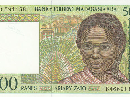 Life On The Red Island: 500 Francs (Madagascar, 1994)-Reference