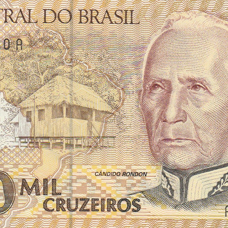Marshal Cândido Rondon, Amazonian Explorer: 1000 Cruzeiros (Brazil, 1991)-Article