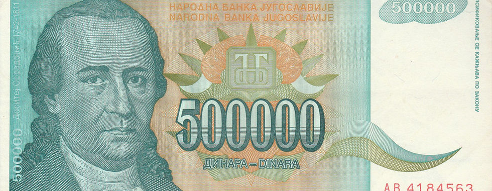 500,000 Dinara (Yugoslavia, 1993)-Observe