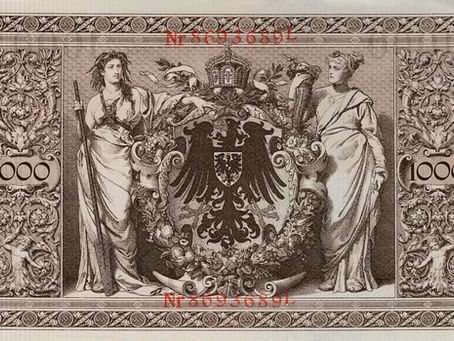 Notes Of The Kaiserreich, Goddesses Of The Empire: 1000 Mark (Imperial Germany, 1910)-Reference