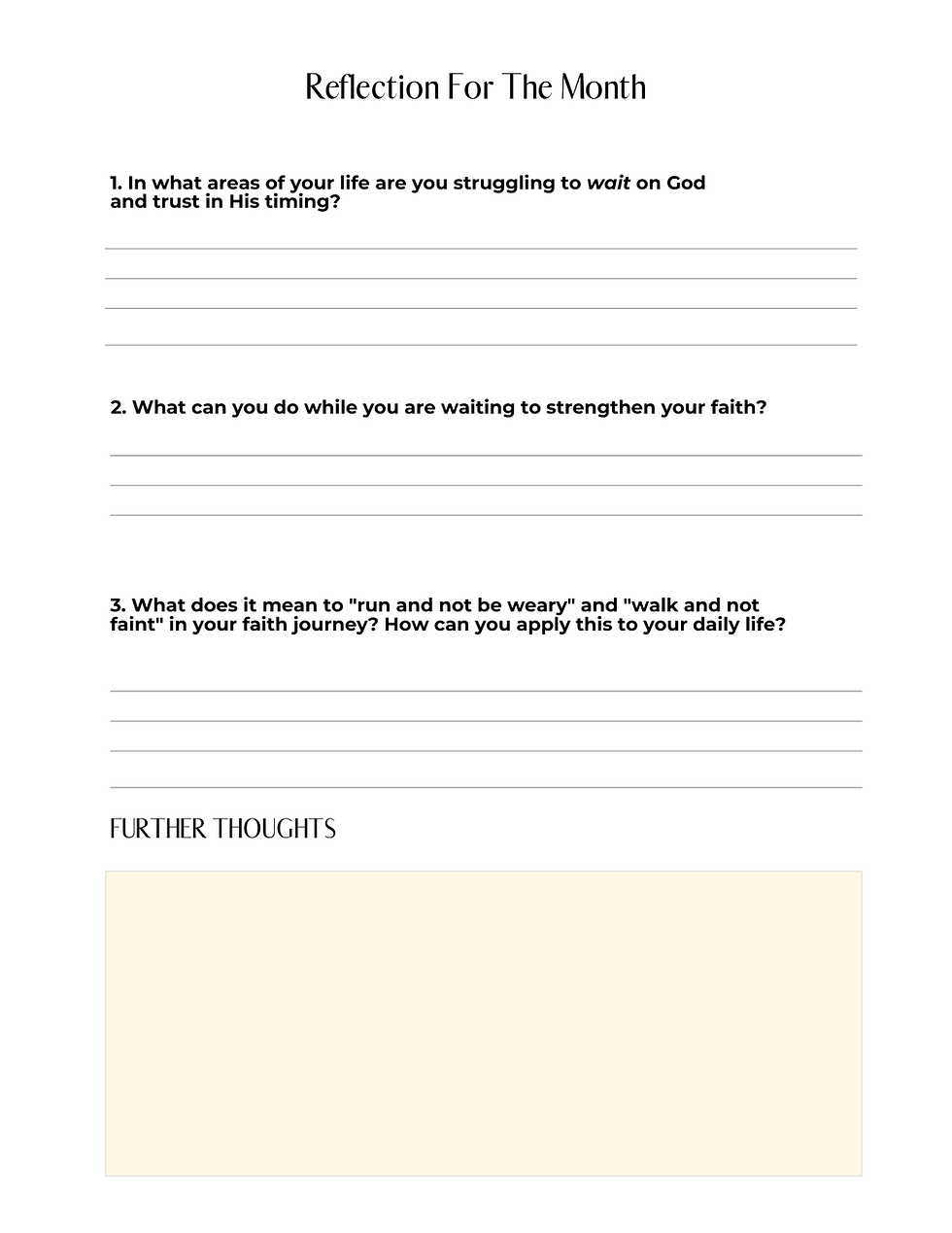 Thumbnail: All is Well Interactive Devotional & Planner
