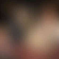 Kneeling maid looks thoughtful, kneeling girl looks scared but curious