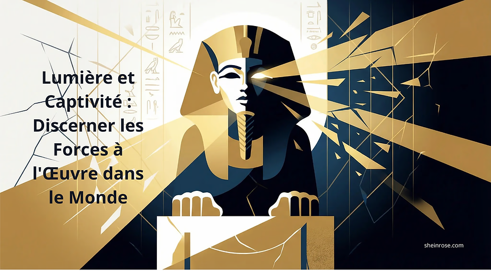 Lumière et Captivité : Discerner les Forces à l'Œuvre dans le Monde