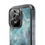 Miniature : Coque iPhone Marbrée Bleue – Élégante, Transparente & Protectrice