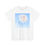 Miniature : T-shirt floral serein – Motif rose blanche, mode unisexe printemps été