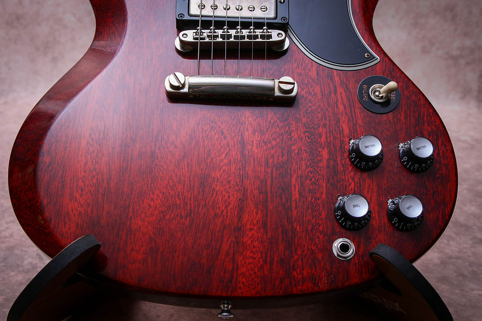 Thumbnail: GIBSON USA Custom Shop '61 Les Paul SG Standard Reissue Hertiage Cherry + Rose