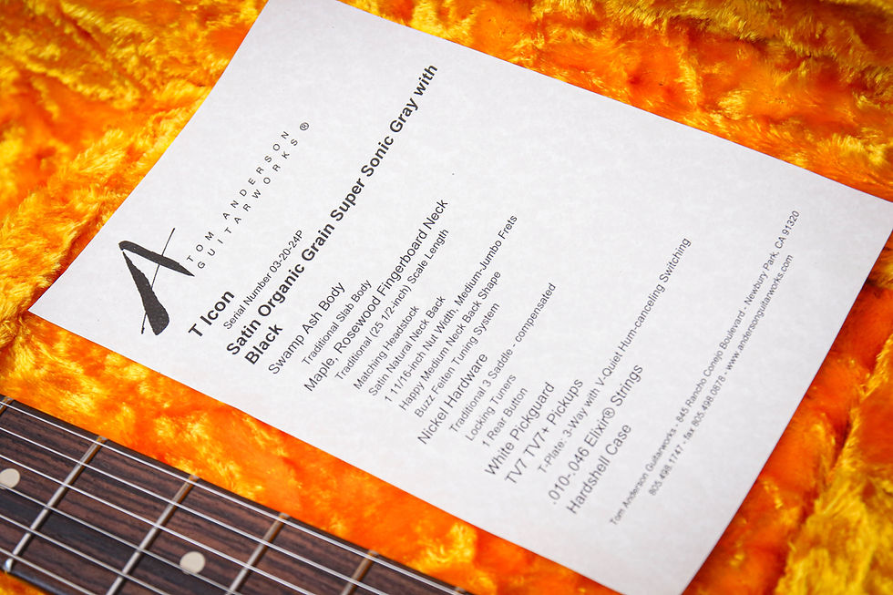 Thumbnail: TOM ANDERSON USA Custom T Icon *Satin Organic "Sonic Gray" (2024)