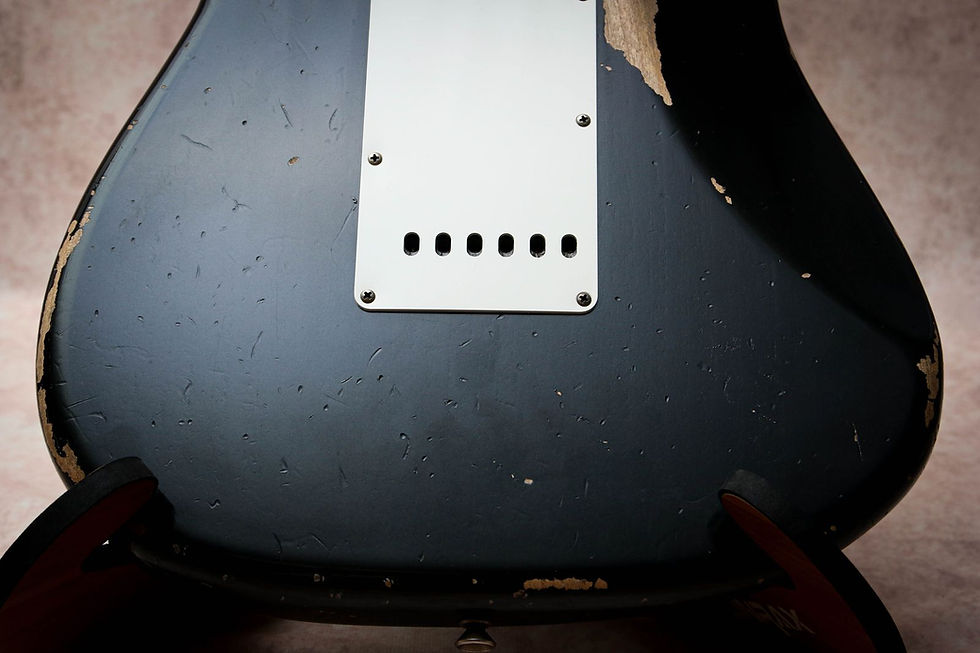 Thumbnail: FENDER USA CS Mastertbuilt 56' Reissue Active Stratocaster Relic * Todd Krause
