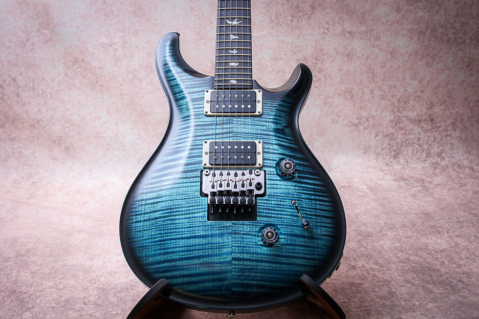 Thumbnail: PRS USA Paul Reed Smith Custom 24 Floyd 10 top "Cobalt Blue + Ebony" (2024)