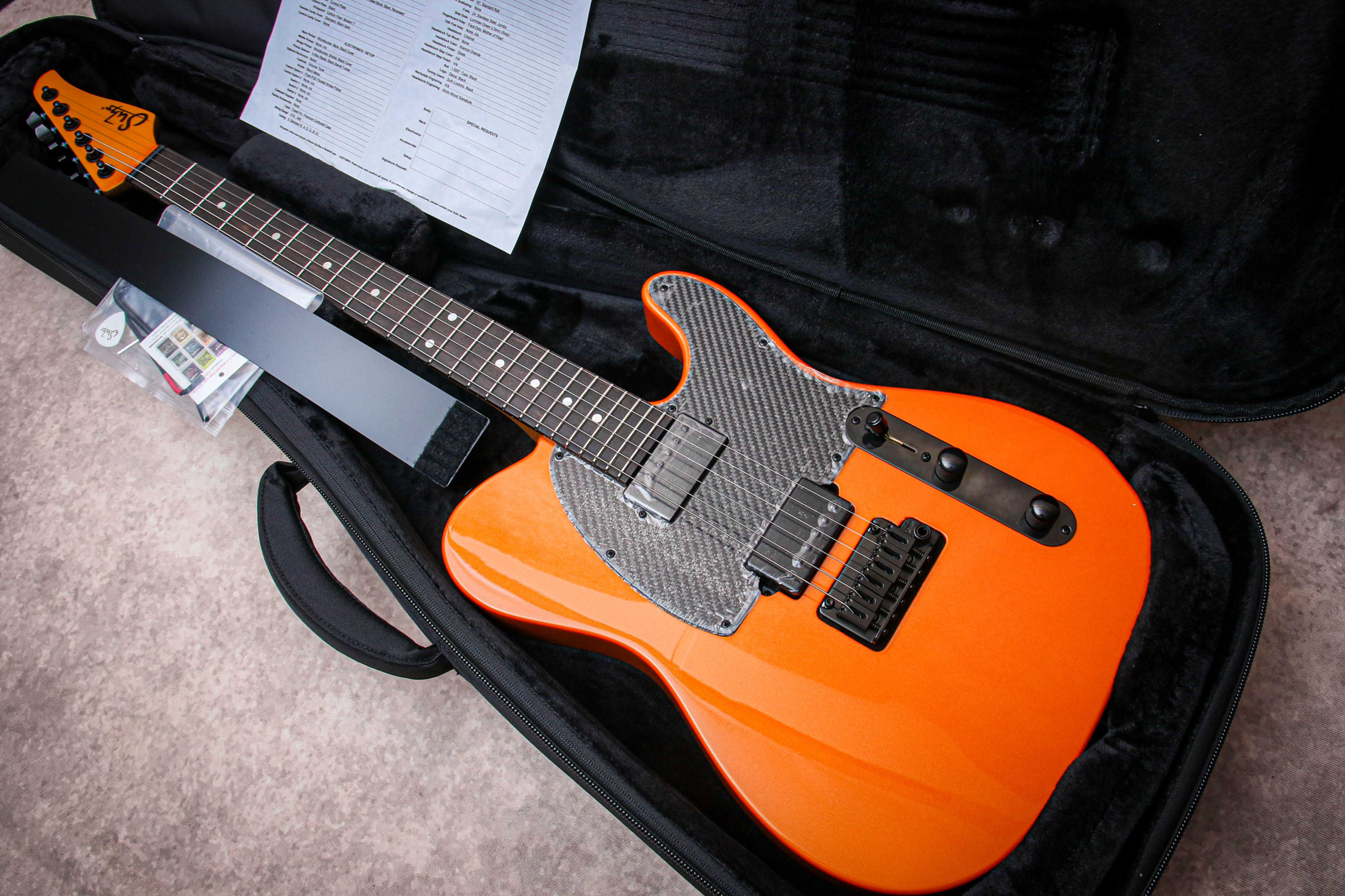 SUHR USA Signature Andy Wood 10th Anns Modern T HH "Arancio Orange" (2025)