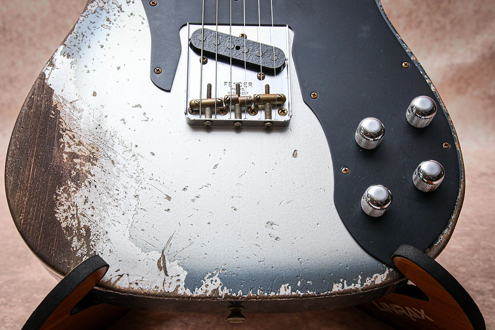 Thumbnail: FENDER USA Custom Shop 67 Reissue Telecaster Ltd Super Heavy Relic Aged Inca